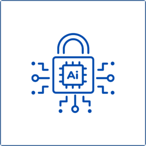 Complex AI-powered image-analysis algorithm and clever encryption mathematics
